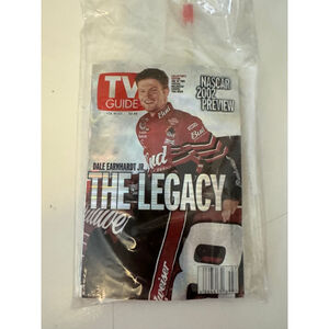 2002 NASCAR Preview TV Guide Magazine